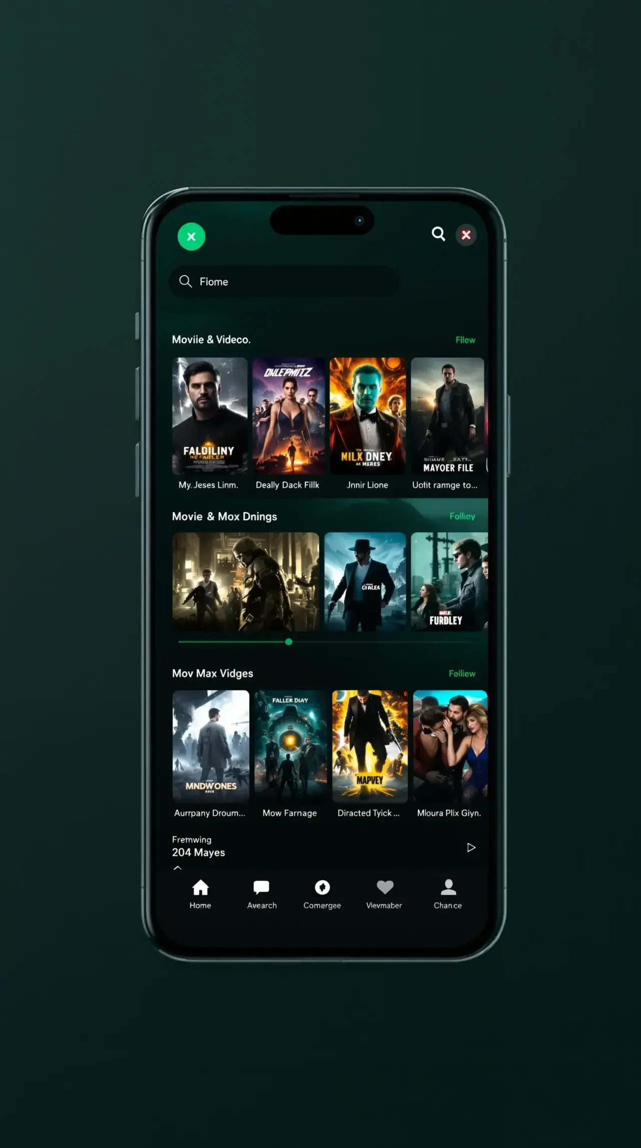 三级片视频网站 APP 界面预览